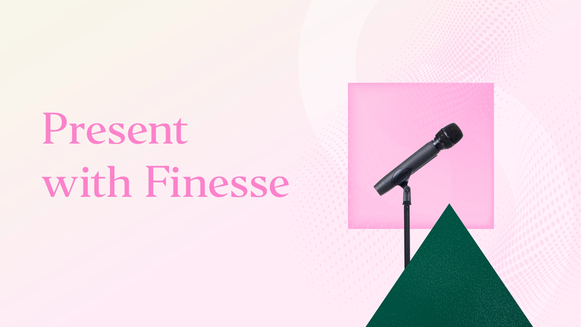 Present with Finesse: Conference Tips for Presentations by Create Forward Design